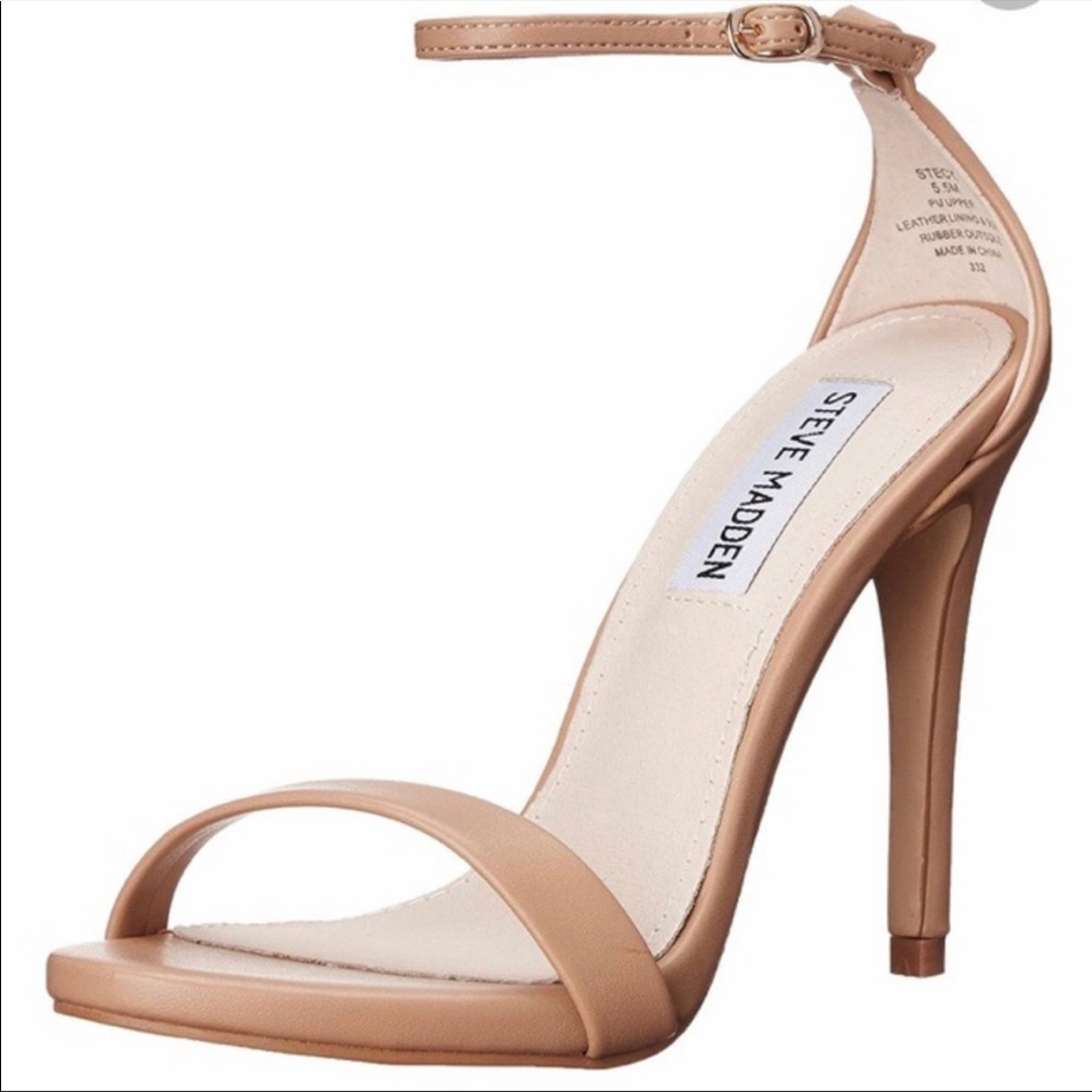 Steve Madden Stecy Heels Tan size 6.5